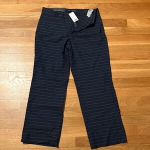 NWT Banana Republic Dark Blue Cropped Trousers